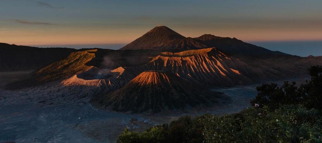 Mont Bromo lever soleil Java Indonésie