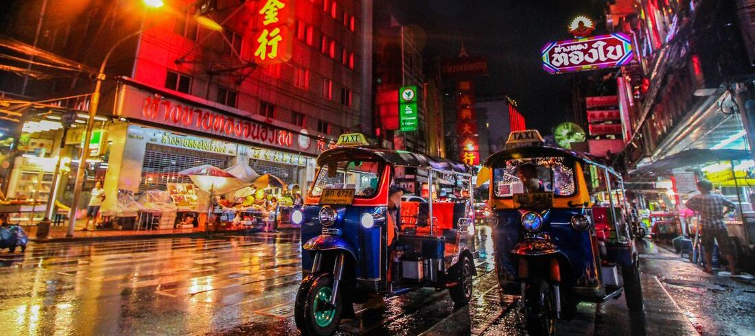 Chinatown night nuit Bangkok
