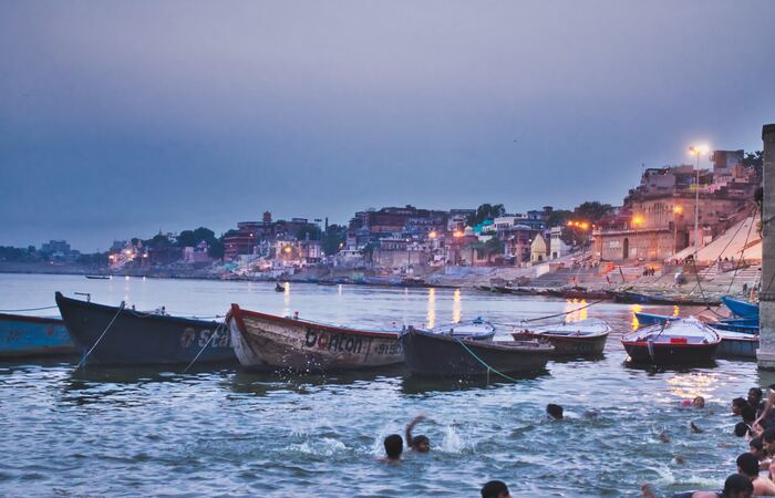 Varanasi Benares ghats Gange