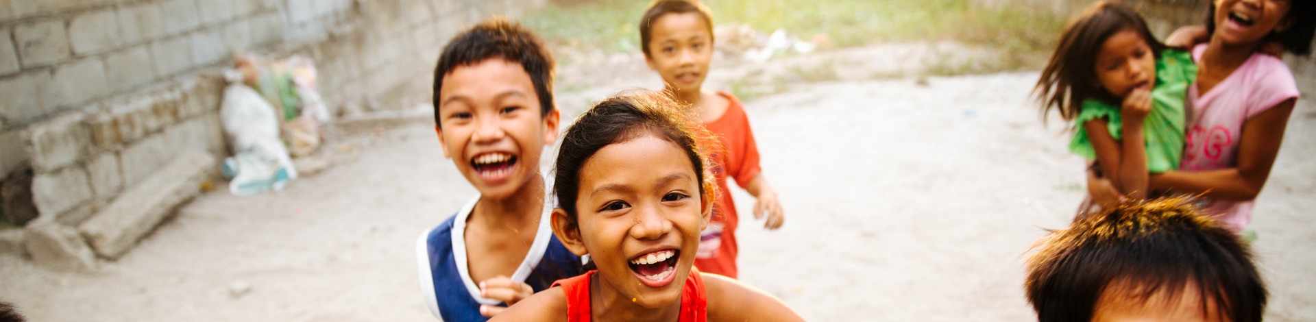 Enfants tribu famille Philippines