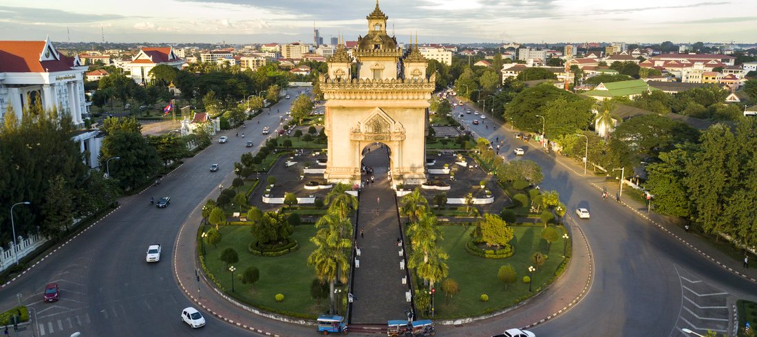 Vientiane Patuxai arc triomphe