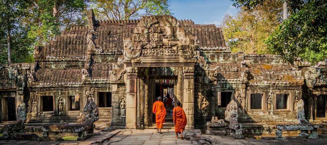 Angkor Wat bonzes temples Unesco