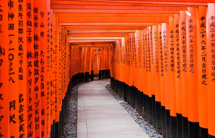 Temple Fushimi Inari Taisha Kyoto