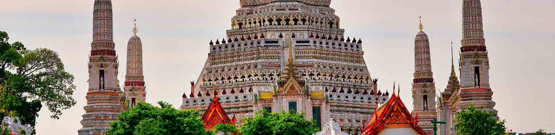 Wat Arun temple Thailande Chao Phraya Bangkok