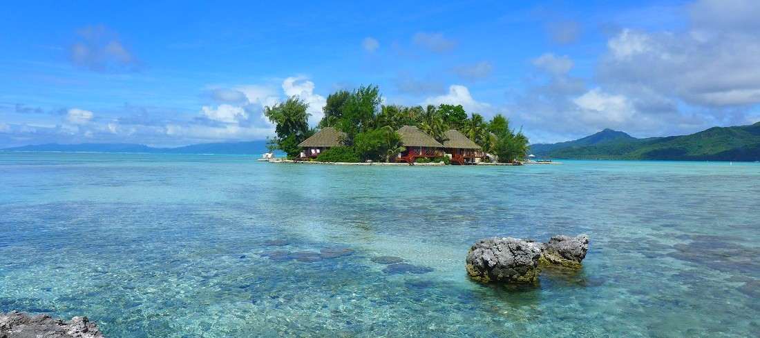 Polynésie française Tahiti Moorea Bora Bora lagon eau turquoise La Pirogue Api Tahaa