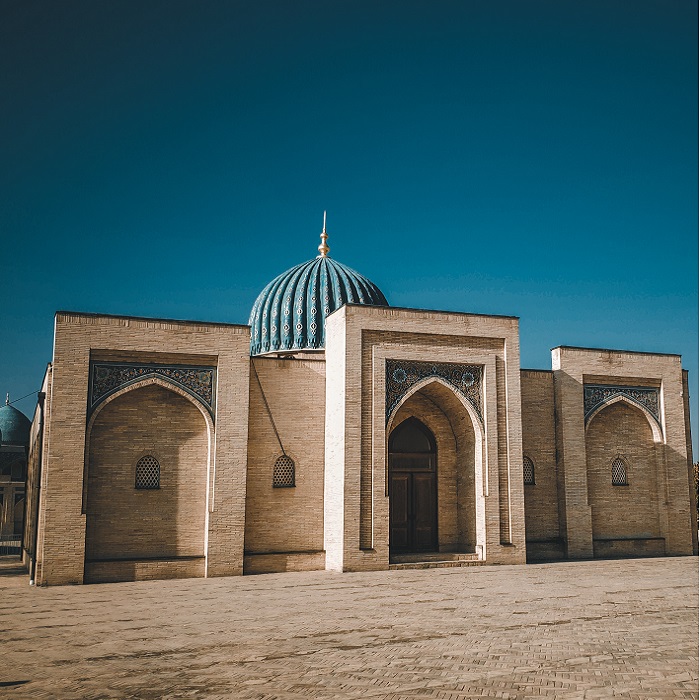 voyage asie tourisme ouzbekistan monument architecture pierre bleu