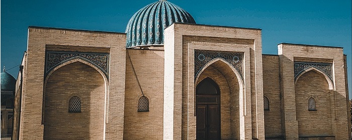 voyage asie tourisme ouzbekistan monument bleu pierres